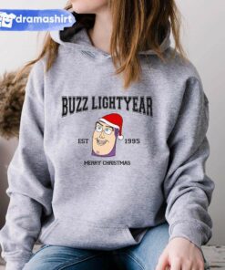 Buzz Lightyear Mery Christmas Hoodie Toy Story
