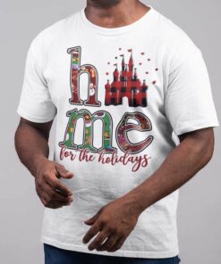 Castle Home For The Holidays White Tee