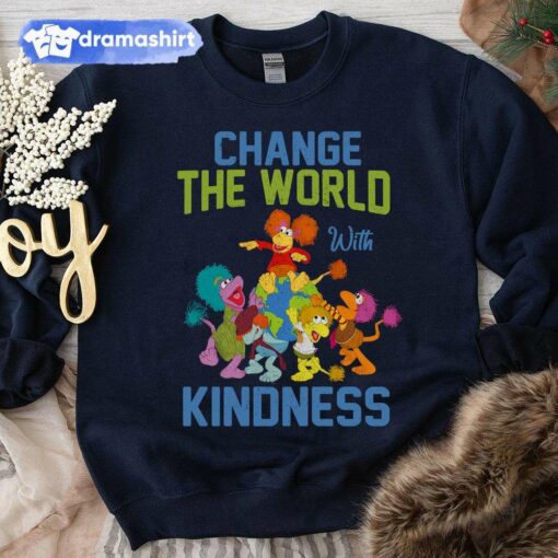 Change The World With Kindness T-Shirt Fraggle Rock