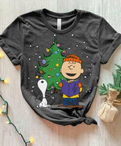 Charlie Brown Snoopy Christmas Caroling T-Shirt Peanuts