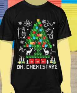 Chemical Tree Oh Chemistree Christmas Tee
