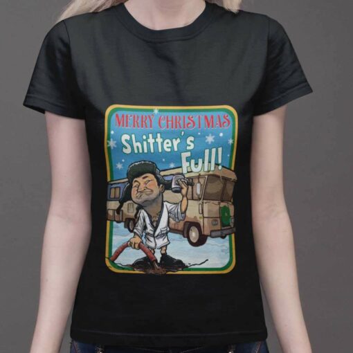 Chibi Cousin Eddie Merry Christmas Shitter’s Full T-shirt