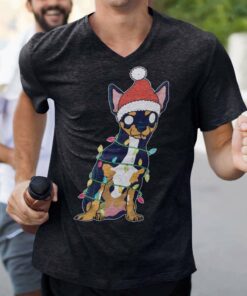 Chihuahua Christmas Light T-Shirt