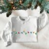 Christmas Bling Cute Lights Sweatshirt Lovely Unique Xmas Gift