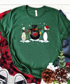 Christmas Bowling Ball Funny Sweatshirt Cool Unique Xmas Gift For Sports Lover