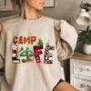 Christmas Camp Life Holiday Camping Sweatshirt