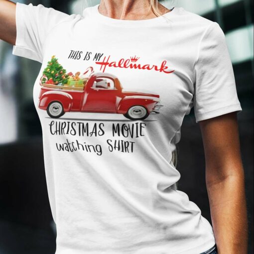 Christmas Car This Is My Hallmark Christmas Movies Christmas T-shirt