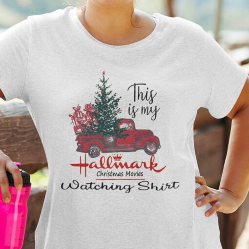 Christmas Car This Is My Hallmark Christmas Movies T-shirt