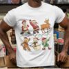 Christmas Characters Dancing T-shirt
