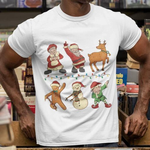 Christmas Characters Dancing T-shirt