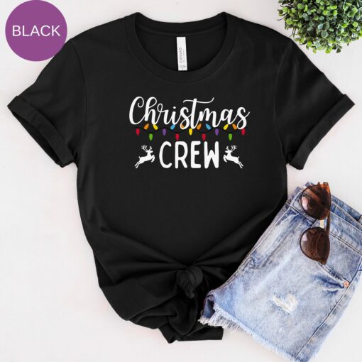 Christmas Crew Cute Reindeer Family Matching Toddler Winter Holiday Sweatshirt Lovely Unique Xmas Gift