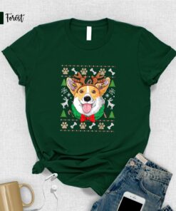 Christmas Cute Dog Paw Sweatshirts Unique Holiday Gifts