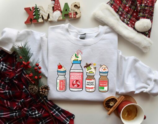 Christmas Cute Nurse Sweatshirt Lovely Unique Xmas Gift