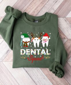 Christmas Dental Squad Teeth Sweatshirt