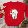 Christmas Dentist Hygiene With Lights Sweatshirt Lovely Unique Xmas Gift