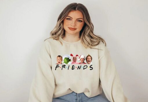 Christmas Friends Funny Movie Sweatshirts Unique Xmas Gift