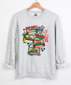 Christmas Funny Grinchmas Movies Cassette Tapes Sweatshirt Lovely Unique Xmas Gift