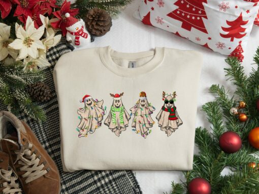 Christmas Ghosts Scary Unique Sweatshirt