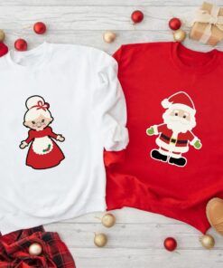 Christmas Grandma &ampGrandpa Sweatshirt Xmas Family Gift