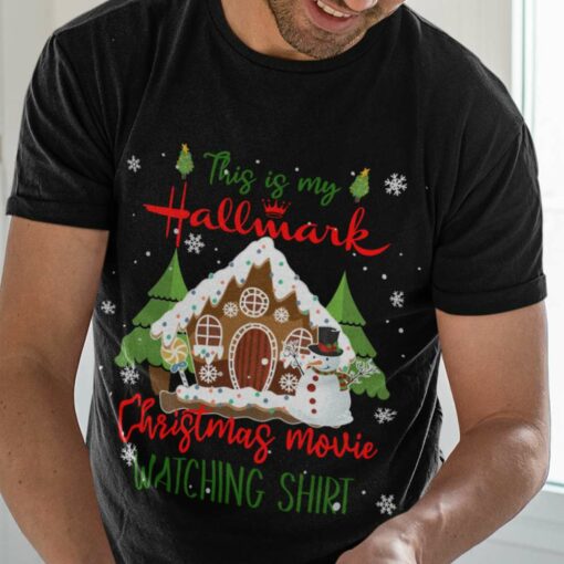 Christmas House This Is My Hallmark Christmas Tee