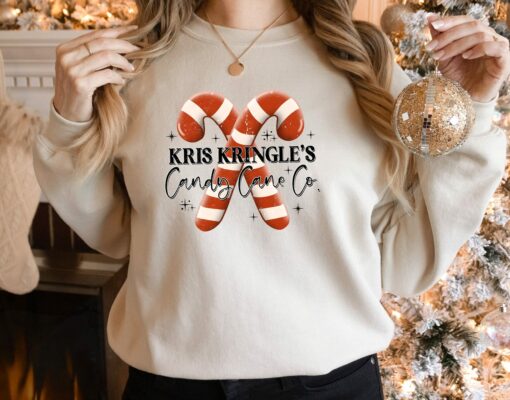 Christmas Kris Kringle’s Candy Cane Go Sweatshirt