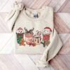 Christmas Latte Coffee Cream Sweatshirt Trendy Unique Xmas Gift