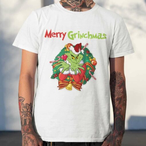 Christmas Laurel Merry Grinchmas T-shirt