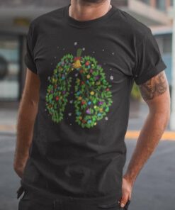 Christmas Light Tree Lung T-shirt