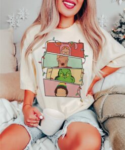 Christmas Movie Characters Sweatshirt Trendy Unique Xmas Gift