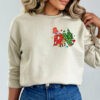Christmas Nurse RN Cute Cookies Sweatshirt Unique Xmas Gift