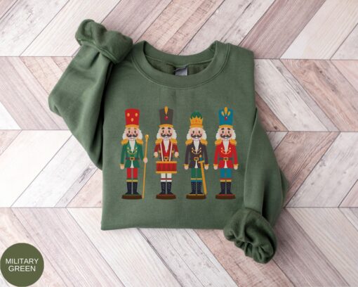 Christmas Nutcracker Squad Sweatshirt Cute Unique Christmas Gift