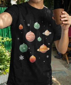 Christmas Planets T-shirt