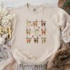 Christmas Reindeer Rudolph Santa Klaus Sweatshirt