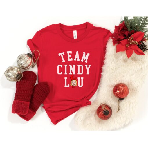 Christmas Team Cindy Lou Youth Sweatshirt Lovely Unique Xmas Gift