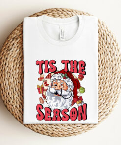 Christmas Tis The Season Merry Cute Winter Sweatshirt Unique Xmas Gift