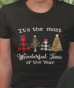 Christmas Tree It’S The Most Wonderful Time Of The Year Christmas T-shirt