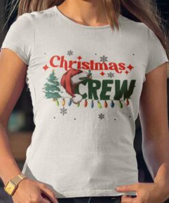 Christmas Tree Light Xmas Crew T-shirt