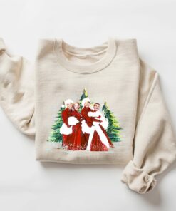 Christmas White Christmas Sweatshirt Retro 80s Song