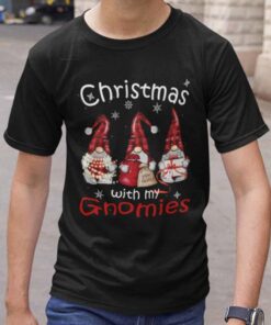 Christmas With My Gnome Buffalo Plaid T-Shirt