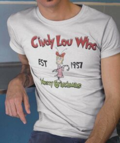 Cindy Lou Who Merry Grinchmas T-shirt The Grinch
