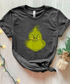 Classic Grinch Face Christmas T-Shirt