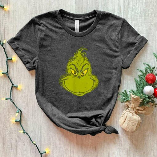 Classic Grinch Face Christmas T-Shirt