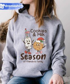 Cookies and Milk Season Christmas Hoodie