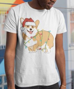 Corgi Christmas Light T-Shirt