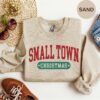 Country Small Town Christmas Winter Holiday Sweatshirt Lovely Unique Xmas Gift