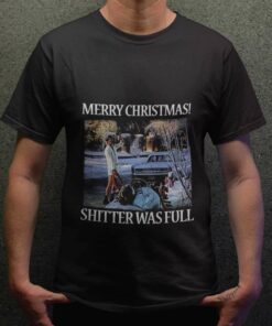 Cousin Eddie Merry Christmas Shitter Wasfull T-shirt National Lampoon’s Christmas
