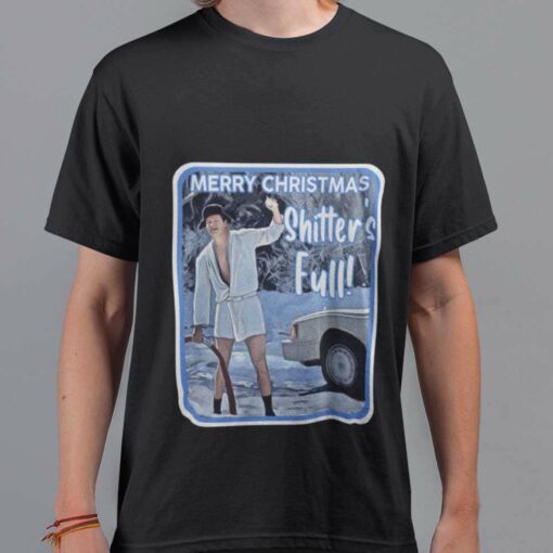 Cousin Eddie Merry Christmas Shitter’s Full T-shirt