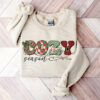 Cozy Season Merry And Bright Sweatshirt Unique Xmas Gift