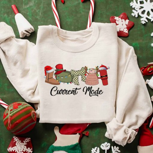 Current Mode Boujee Christmas Sweatshirt Lovely Unique Xmas Gift