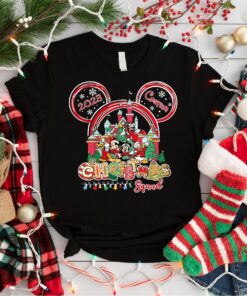 Custom Disneyland Matching Family Christmas Squad Pajamas 2023 Sweatshirt Unique Xmas Gift